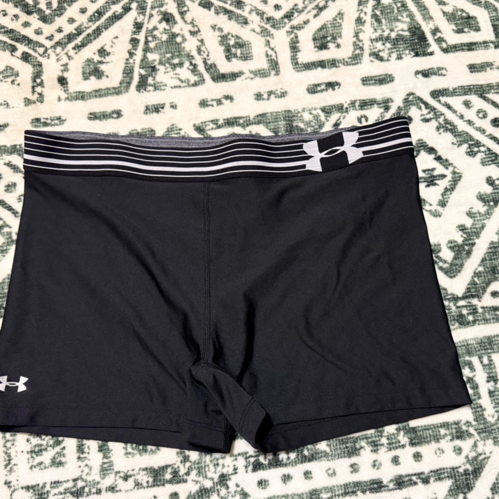 Under Armour Black Athletic Compression Shorts